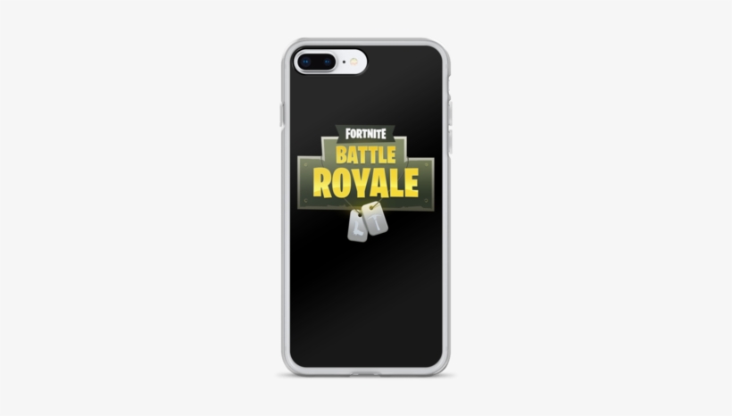 Fortnite Battle Royale Black Iphone Case - Iphone, transparent png #314783