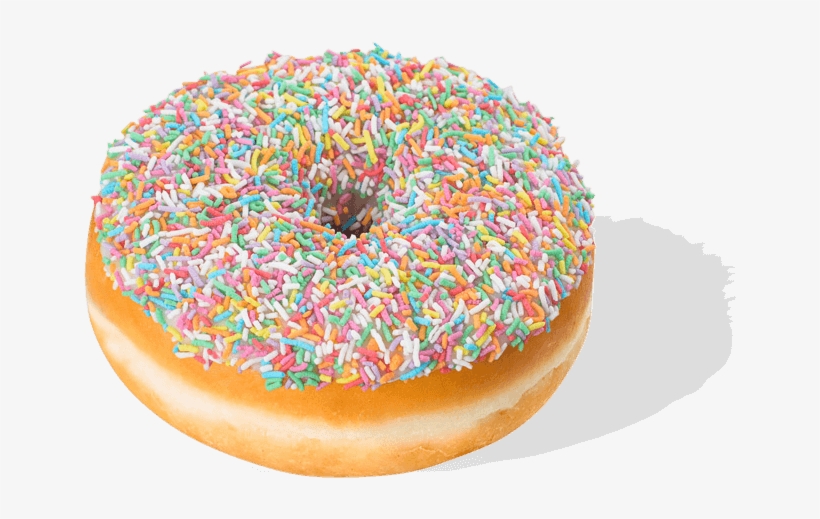 A Yeast Raised Donut Which Is Lightly Fried Topped - Balfours Donuts, transparent png #314849