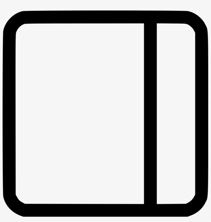 Layout Right Sidebar Half Content Comments - Left Sidebar Icon, transparent png #314874