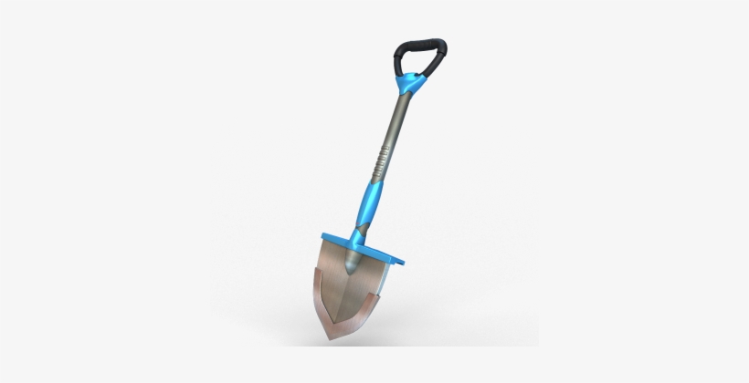 Shovel Hi-tech 3d Model - Shovel, transparent png #315205