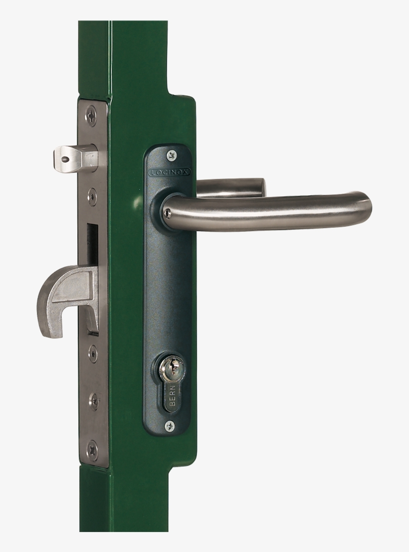 Mortise Lock For Ornamental Gates, Fits Welding Lockbox - Locinox H-metal-wb, Mortise Lock For Ornamental Gates,, transparent png #315318