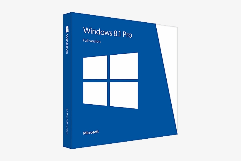 Microsoft Windows 8.1 Pro 64 Bit, transparent png #315513