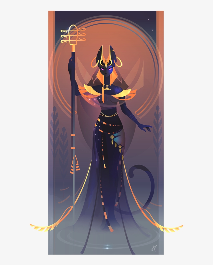 Bastet - Ancient Egyptian Deities, transparent png #315532