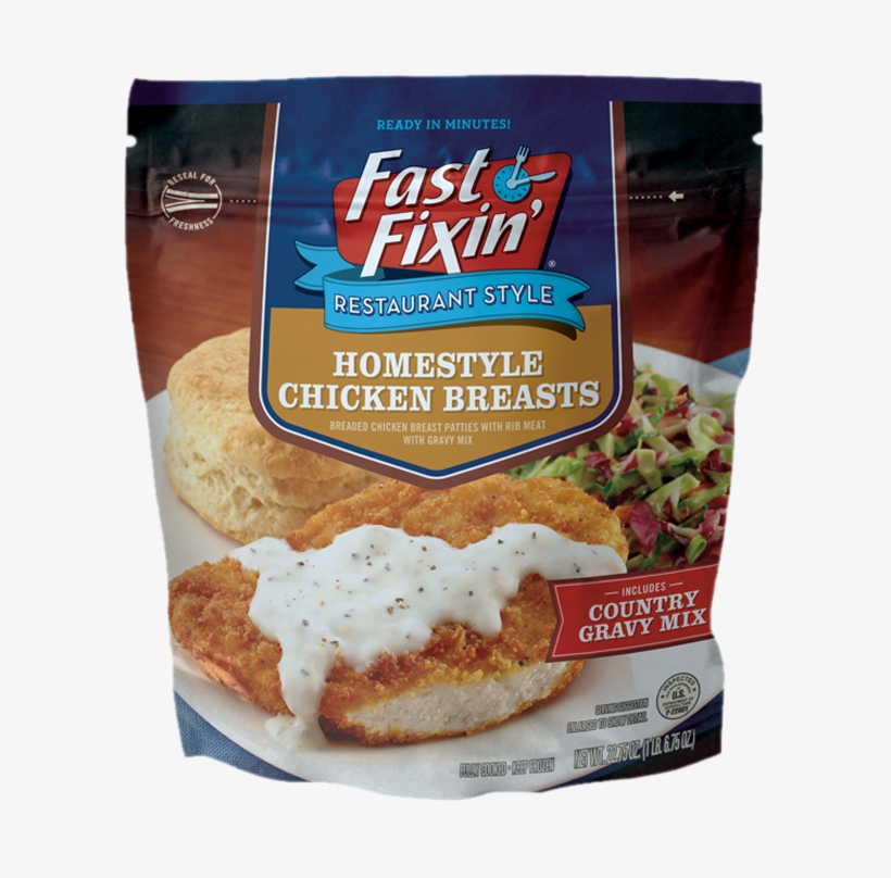 Chicken Fried Chicken Breasts - Fast Fixin' Chicken Nuggets 20 Oz Pack, transparent png #315624