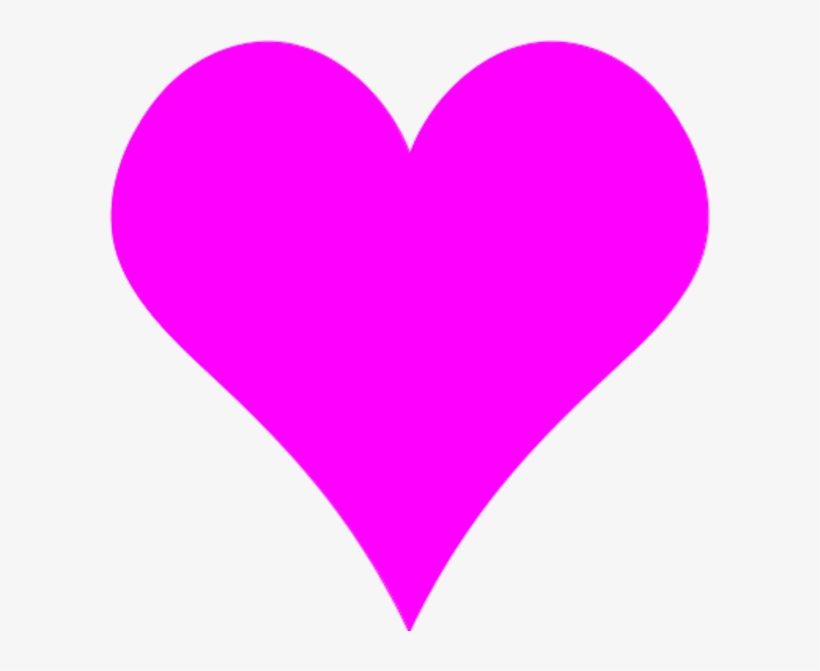 Heart-shaped Clipart Large Heart - Pink Heart Shape Vector - Free ...