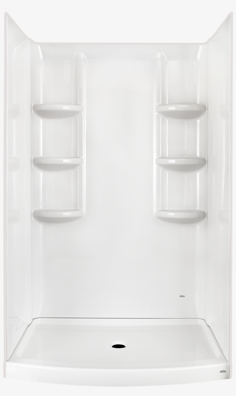 Ovation Curved 48 Inch 3 Piece Shower Wall - 3 Piece Shower Kit, transparent png #315802