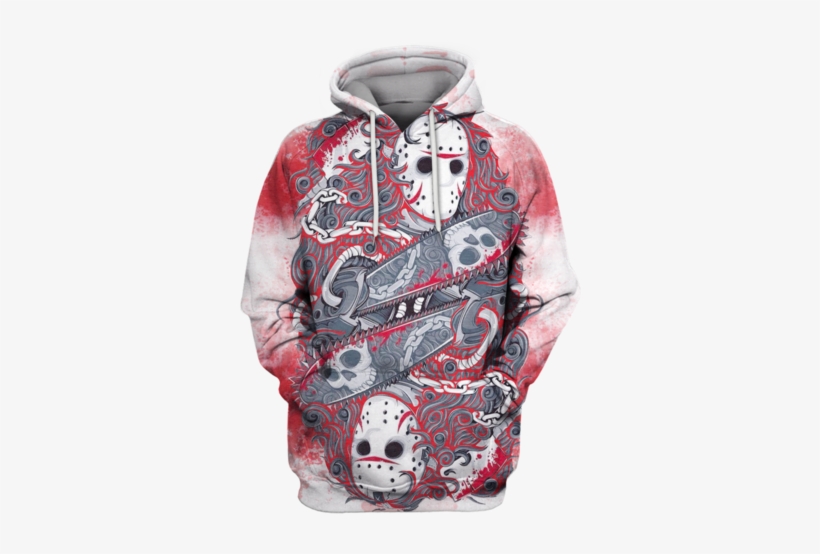 3d Jason Voorhees Friday The 13th Hoodie - Shape De Skate Old School Progress - Pgs - Jason, transparent png #315898