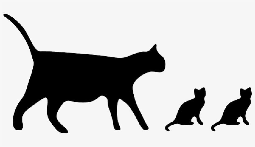 Cat, Black, Icon, Silhouette, Mammals, Cats - Cat Icon, transparent png #316055