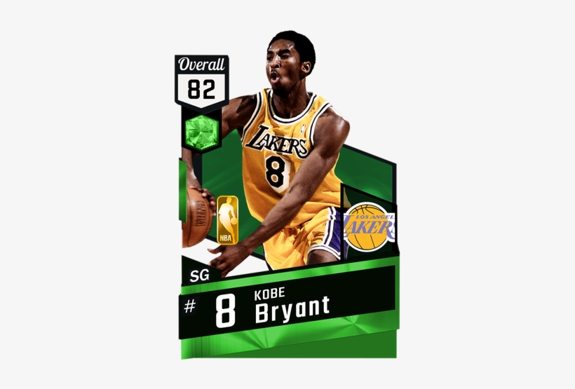 '98 Kobe Bryant Emerald Card - Nba 2k18 Gilbert Arenas, transparent png #316165