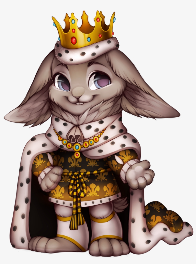 Royal Rabbit - Cartoon, transparent png #316341
