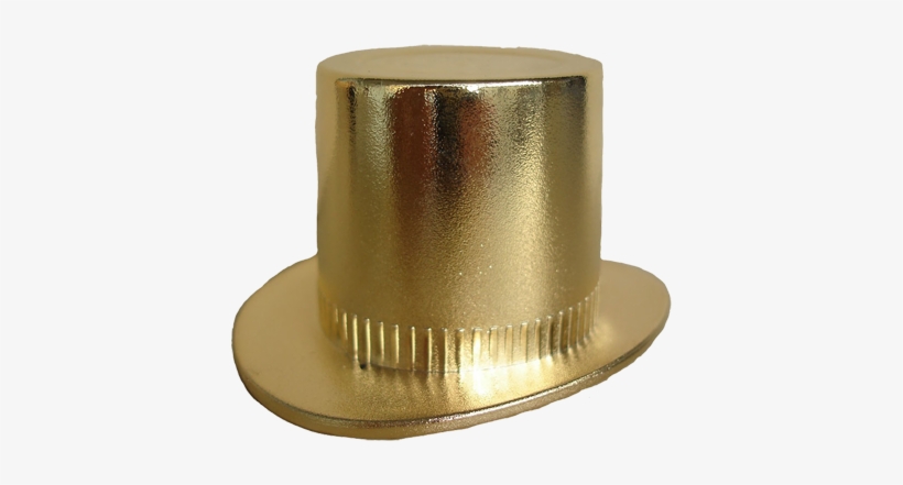 A Stylish Top Hat Stopper - Brass, transparent png #316548
