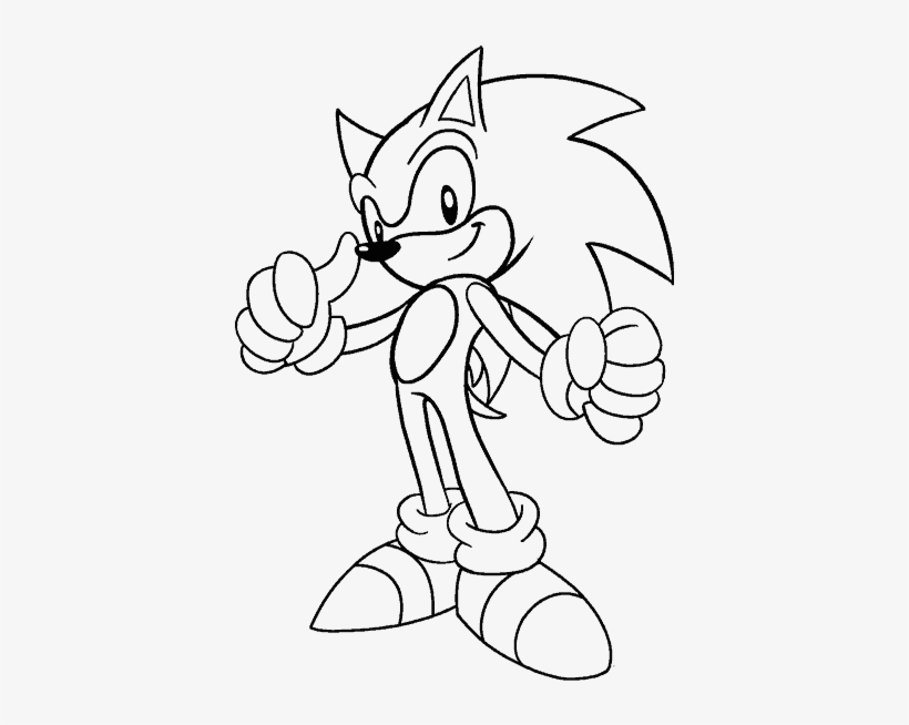 Graphic Download How To Draw The Hedgehog In A - Sonic The Hedgehog, transparent png #316958