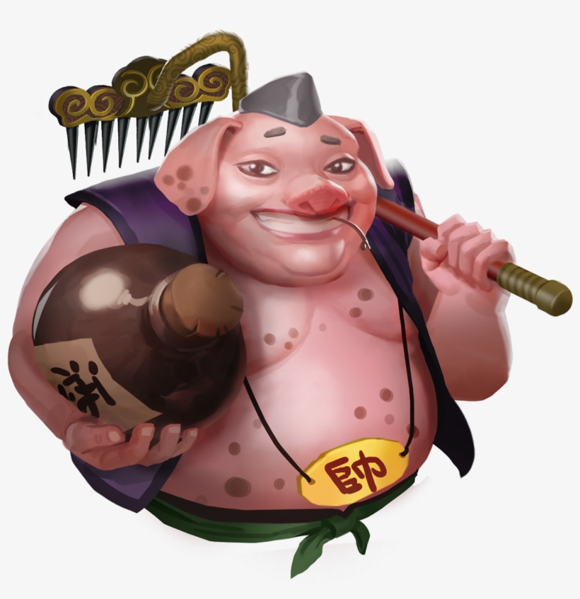 One Of My Favorite Character Zhu Bajie - Character, transparent png #317042
