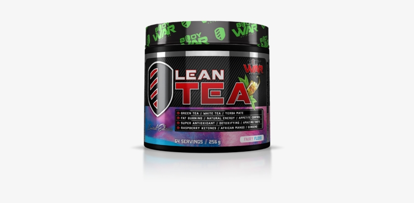 Lean Tea™ - Body War Nutrition Lean Tea 64 Serves () W1687571, transparent png #317059