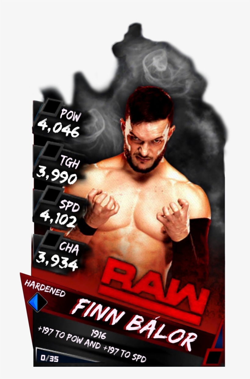 Supercard Finnbalor Legendary Fusion 6359 Finnbalor - Wwe Supercard Hardened Finn Balor, transparent png #317679