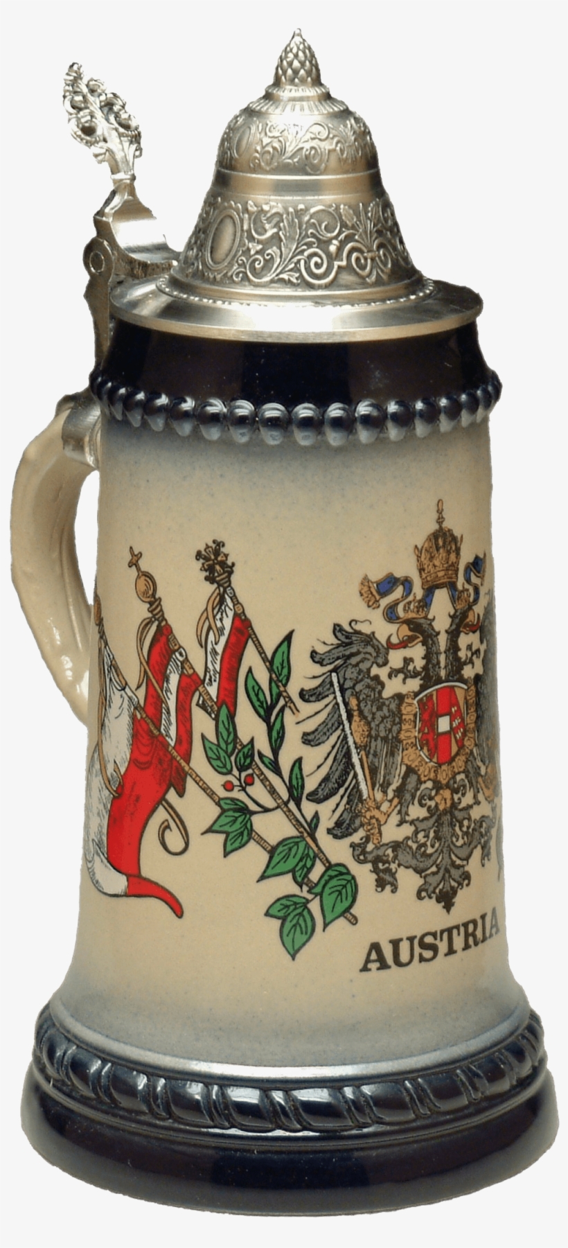 Beer Mug Austrian Symbols - Beer Mug Austrian, transparent png #317783