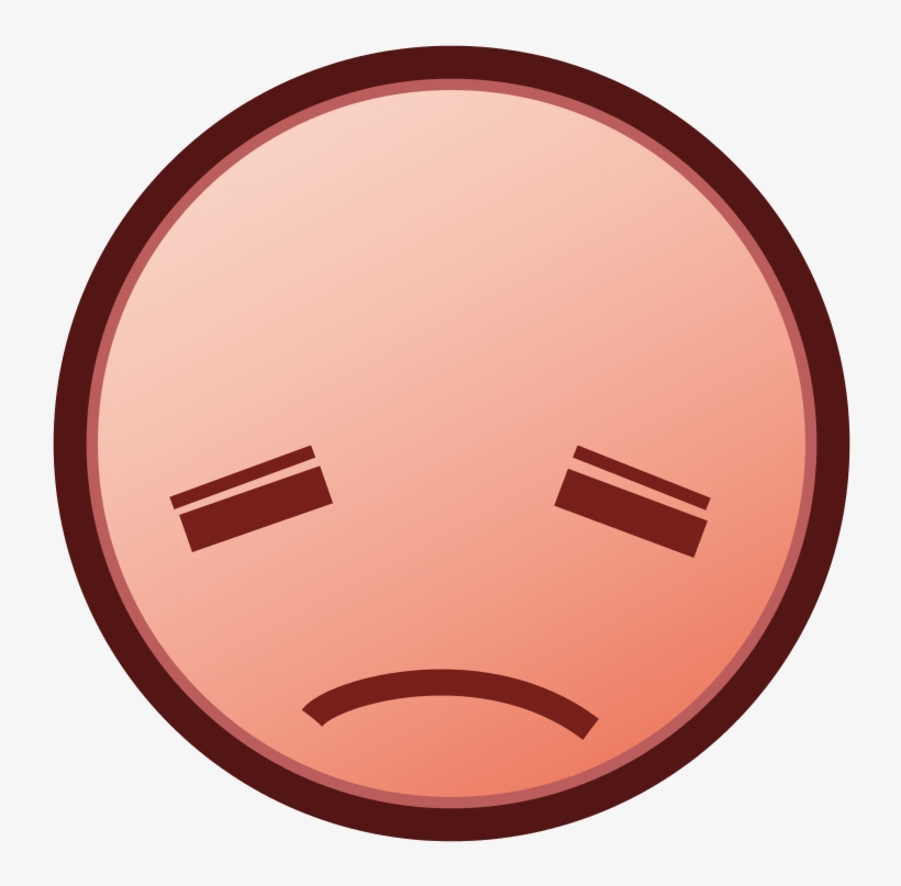 Sad Emoji - Emoji, transparent png #317907