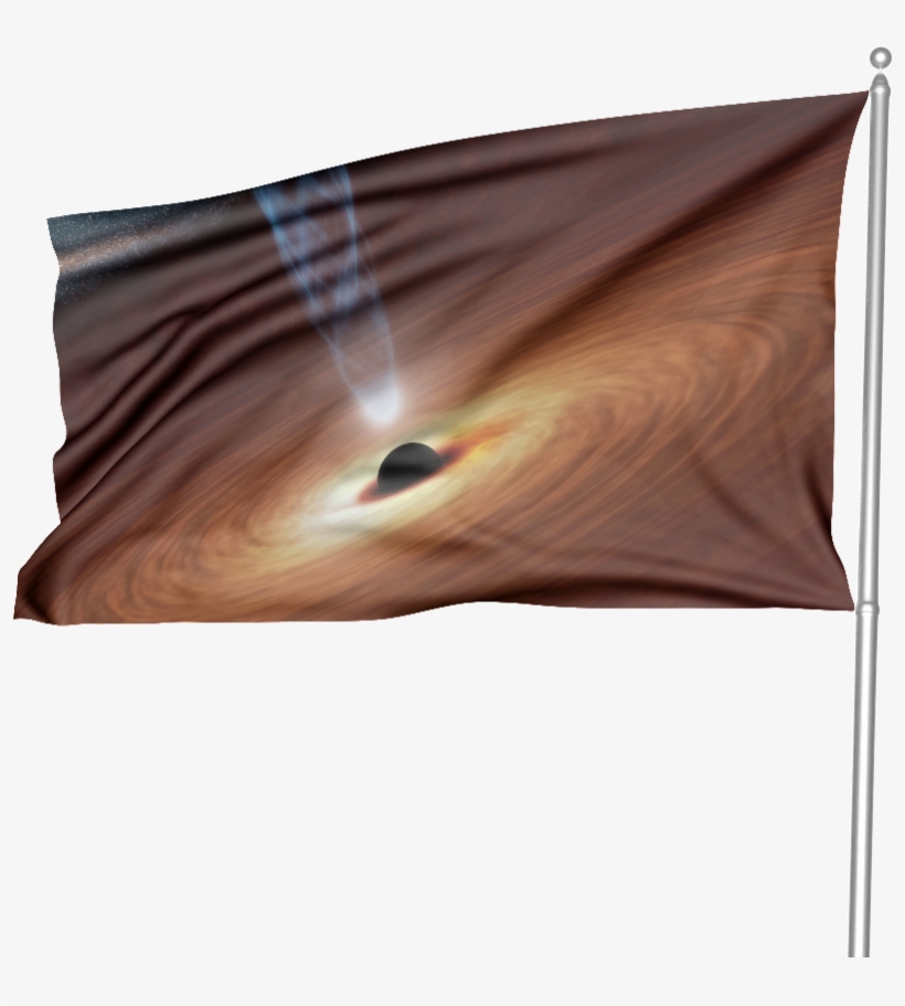 Black Hole Flag - Flag, transparent png #317957