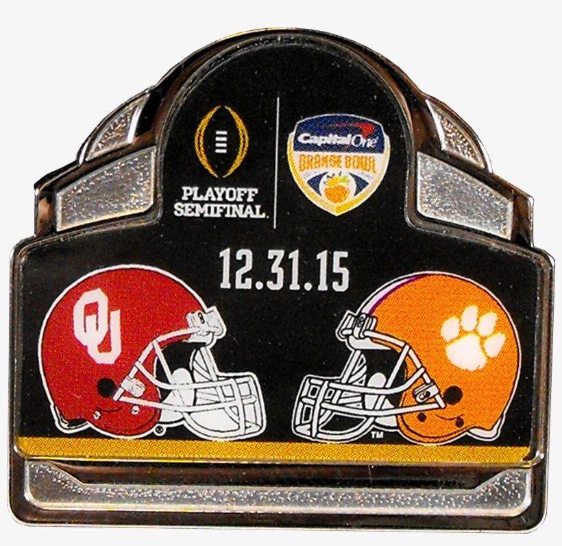 2015 - Orange - Bowl - Pin V=1496674426 - Oklahoma 2017 Sugar Bowl Pin, transparent png #318163