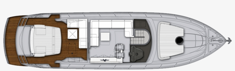 Pershing 62 Main Deck - Luxury Yacht, transparent png #318555