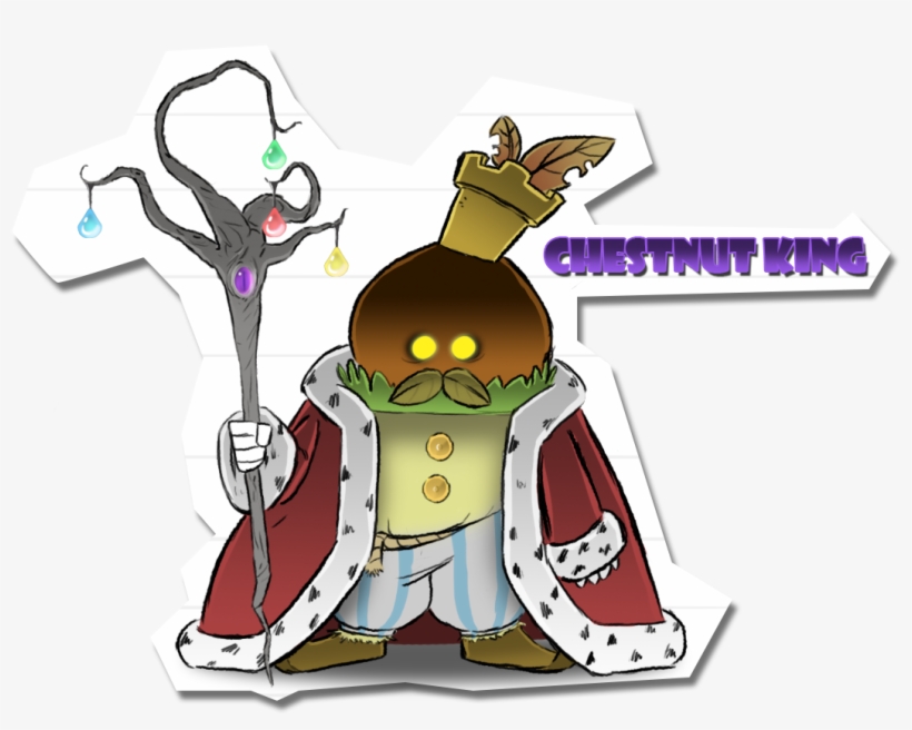448kib, 1280x800, Chestnut King - Paper Mario The Thousand Year Door Pal Cover, transparent png #318634