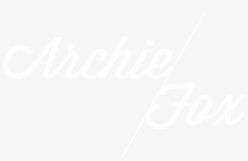 Archie Fox Logo - Calligraphy, transparent png #318813