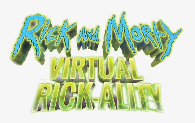 Playstation Flow Banner - Rick And Morty Virtual Rick Ality Logo, transparent png #319040