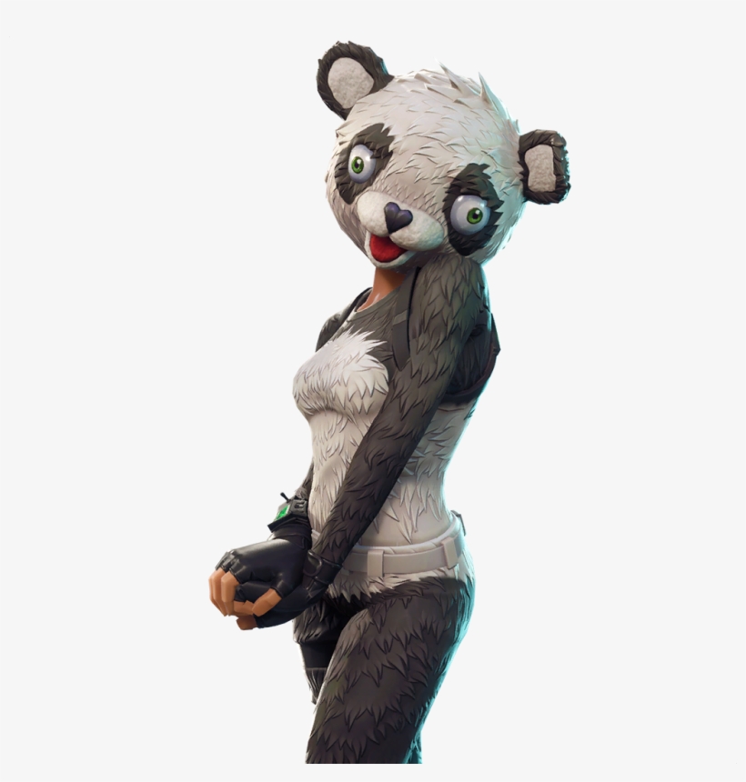 P - A - N - D - A Team Leader - Fortnite Panda Skin Png, transparent png #319065