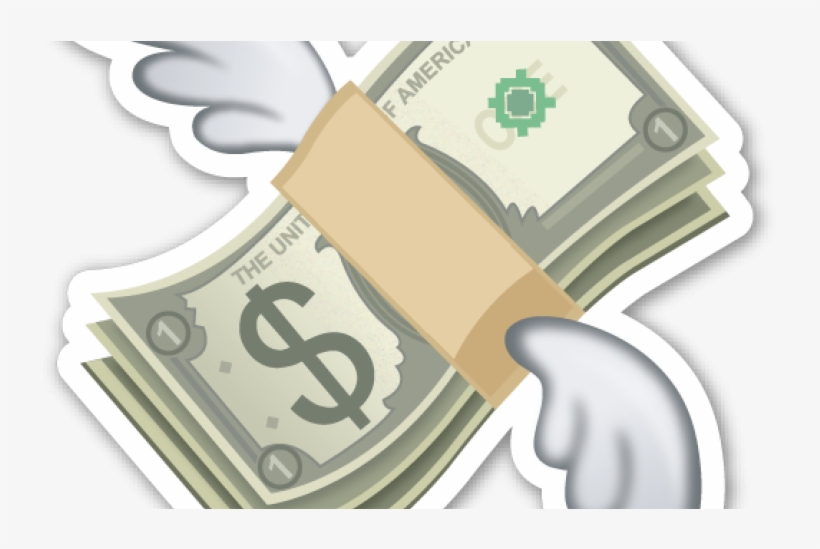 Dollar Emoji Flying Money Emoji Free Transparent Png Download - dollar emoji flying money emoji transparent png 319181