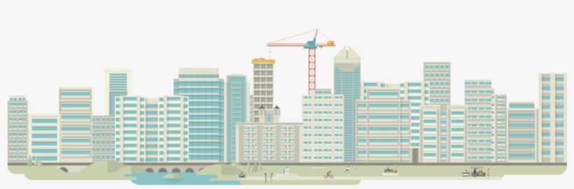 City - City Illustration Png, transparent png #319632