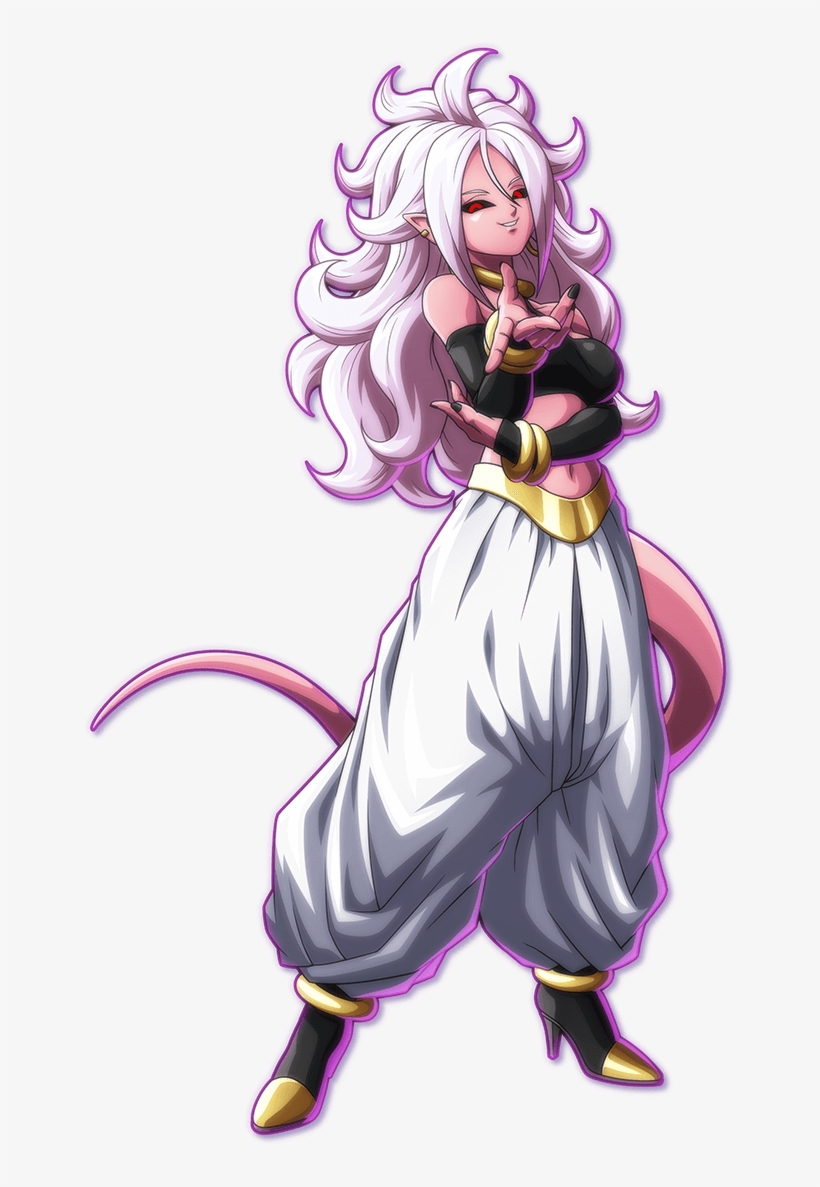 Dbfz Android21 Portrait - Dragon Ball Android 21 Evil, transparent png #319937