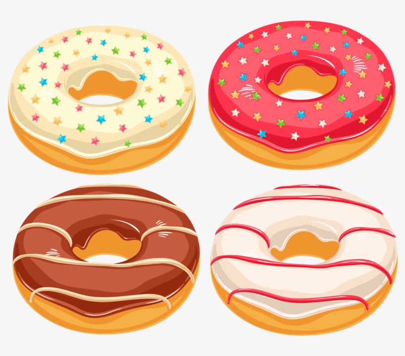 Food Clipart Donut - Clip Art Junk Food, transparent png #319953