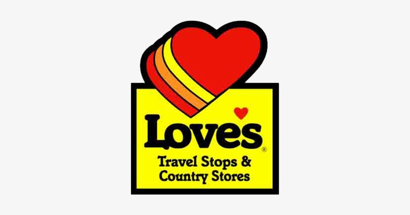 Loves Truck Stop And Country Stores Logo - Love's Travel Stops, transparent png #3100677