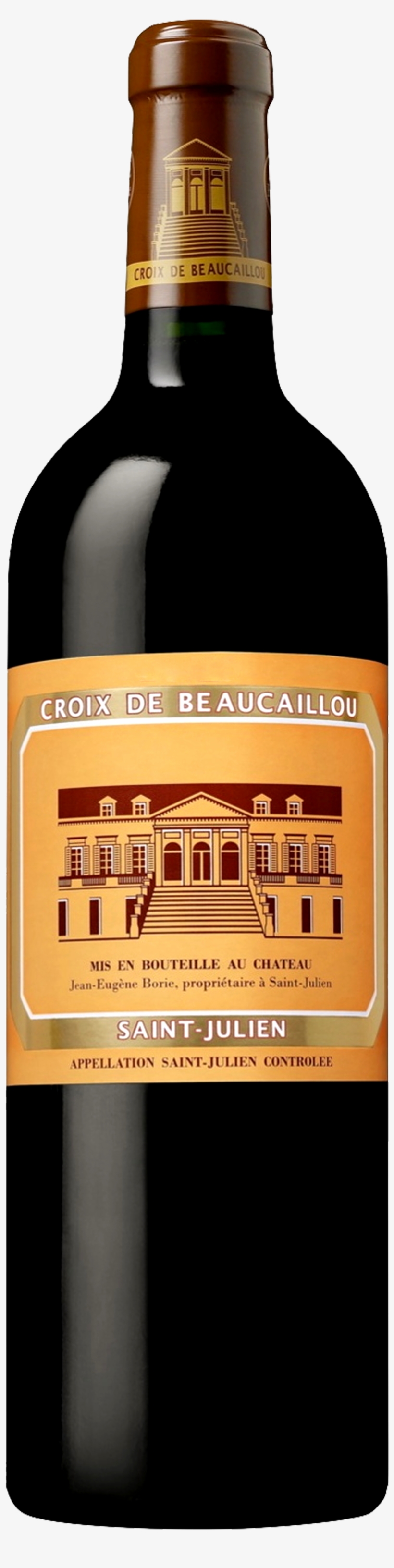 Image Of Product La Croix De Beaucaillou, St Julien - Château Ducru Beaucaillou Croix De Beaucaillou, transparent png #3100696