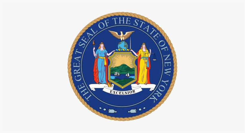 Ny State Seal - New York Supreme Court Logo, transparent png #3101330