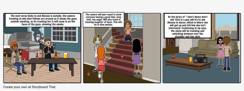 Alessa Cara Here Storyboard - Cartoon, transparent png #3101394