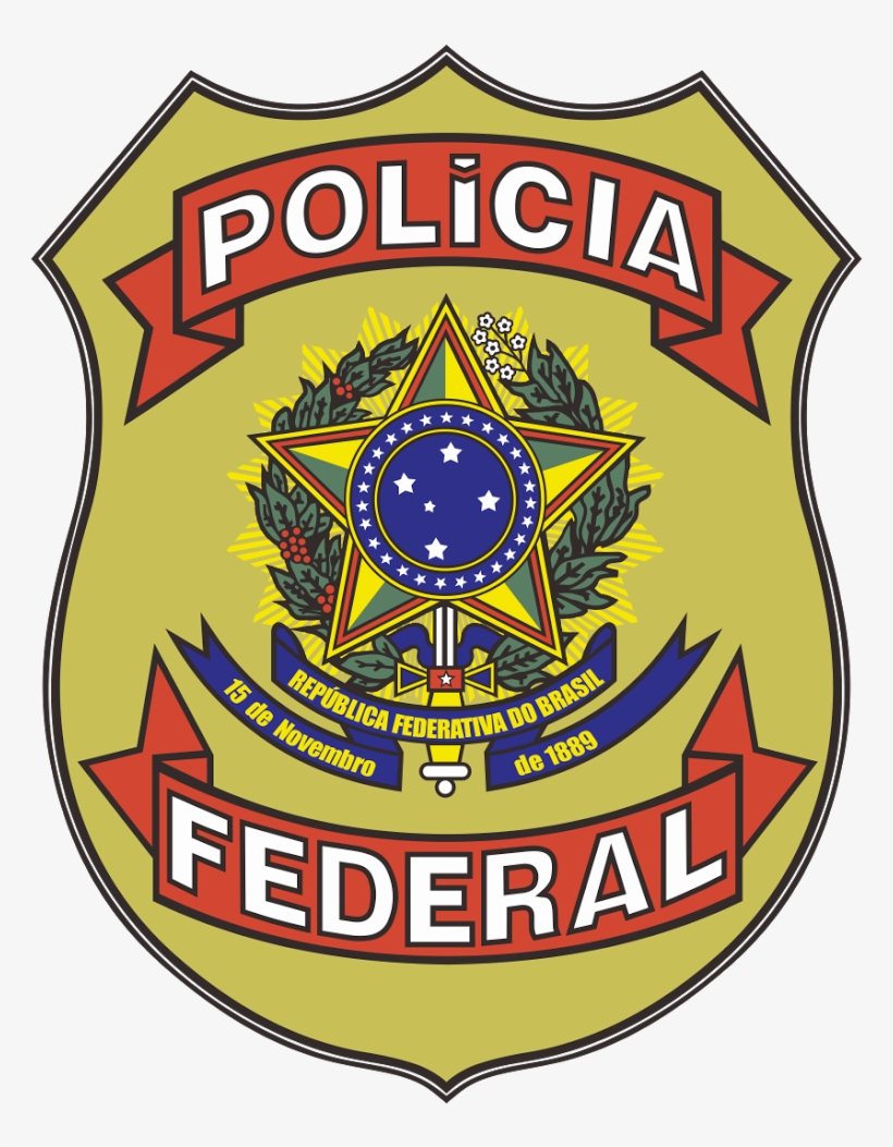 Policia Federal Logo Vector - Logo Policia Federal Vetor, transparent png #3101525