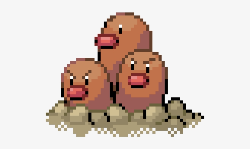 Dugtrio - Dugtrio Pixel Png, transparent png #3102044