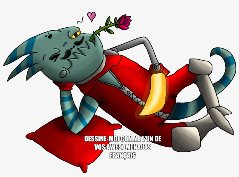 Click Here - Awesomenauts Leon, transparent png #3102353