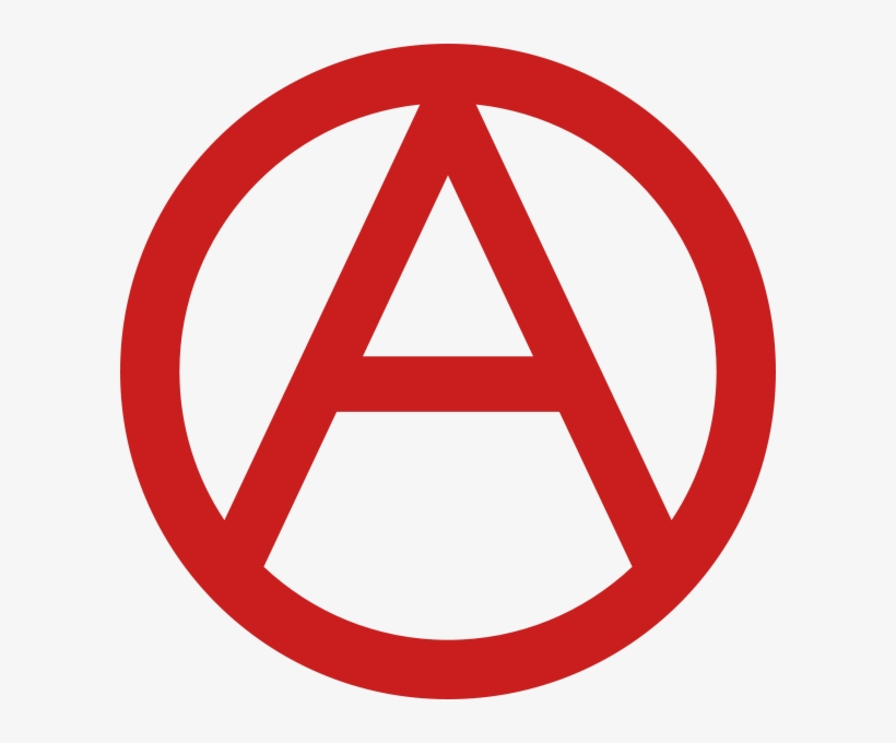 Traditionalanarchysymbol - Hate Symbol A In A Circle, transparent png #3102534