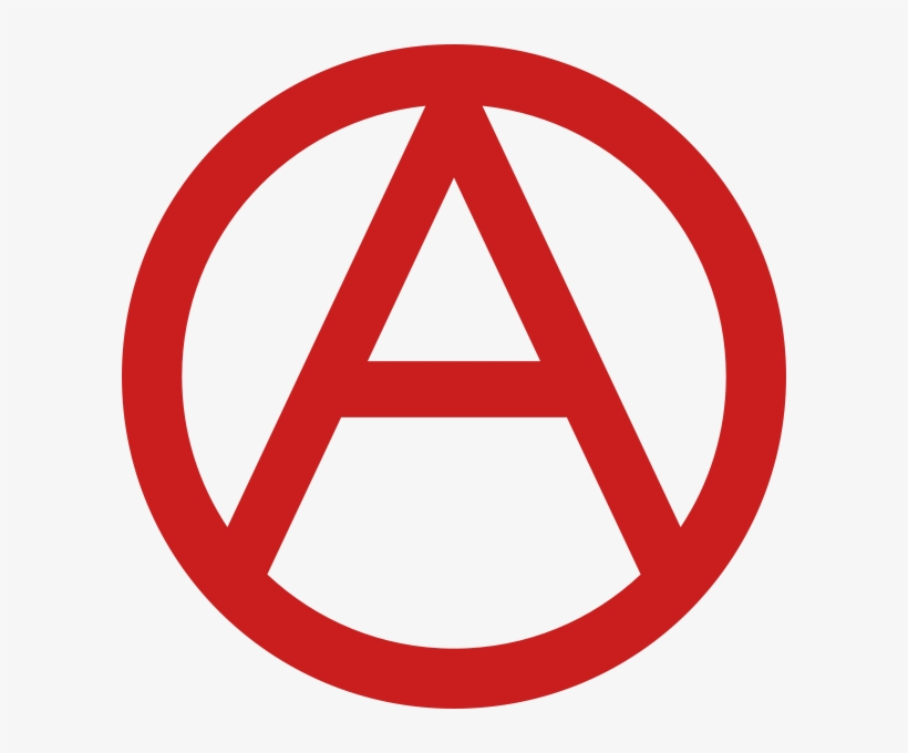 Traditionalanarchysymbol - Hate Symbol A In A Circle, transparent png #3102534