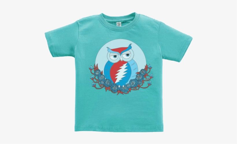 Grateful Dead Owl Toddler T - T-shirt, transparent png #3103367