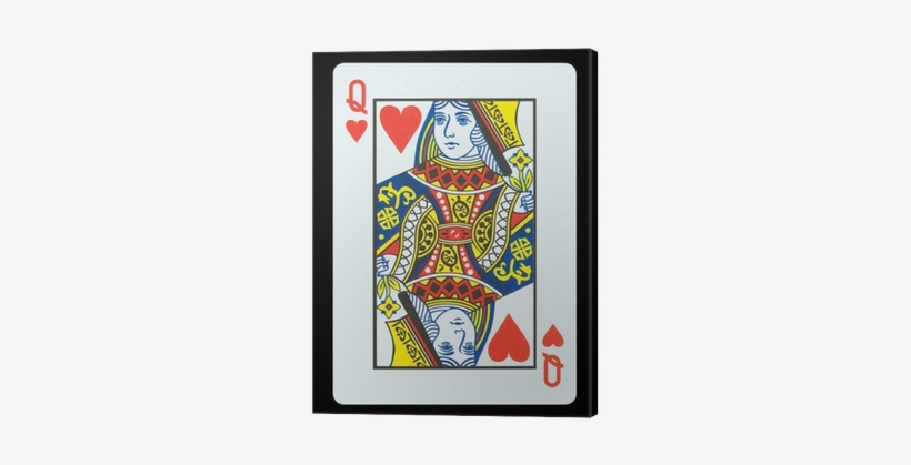 Queen Of Hearts Canvas Print • Pixers® • We Live To - Punishment Without Vengeance — Lope De Vega, transparent png #3103516