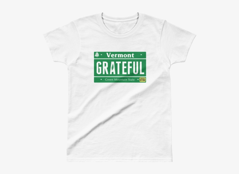 Vermont Grateful Dead Ladies' T-shirt - Active Shirt, transparent png #3103632