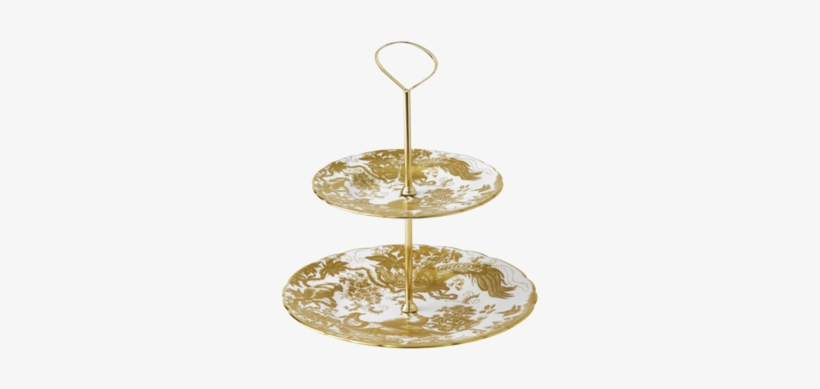 2 Tier Cake Stand - Cake Stand Two Tier Gold, transparent png #3103801