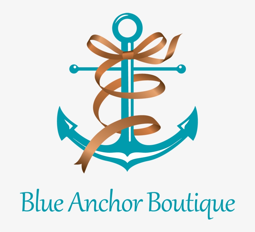 Elegant, Playful, Retail Logo Design For Blue Anchor - Design, transparent png #3104433