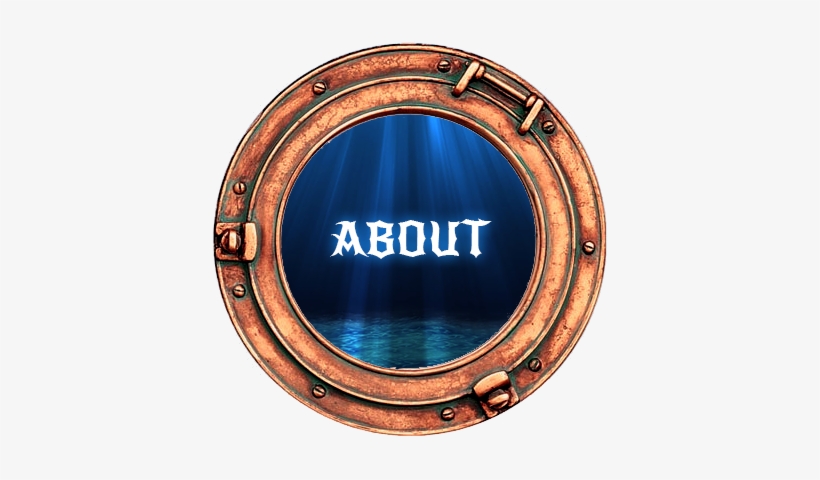 Welcome To Blue Anchor Ink - 29cm Polystone Porthole Mirror W/ Verdi Green Finish, transparent png #3104904