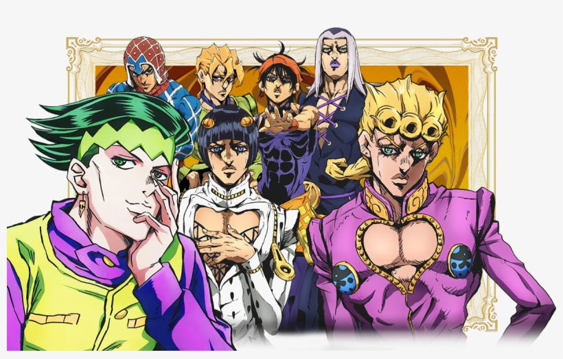 Larak🔪 On Twitter - Jojo Golden Wind Anime, transparent png #3105192