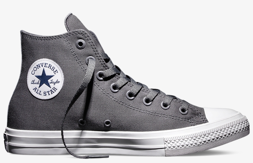 All Star Converse Chuck Taylors Grey, transparent png #3105444