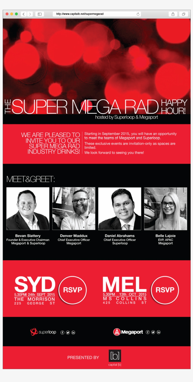 'supermegarad' Corporate Event Email, transparent png #3105448